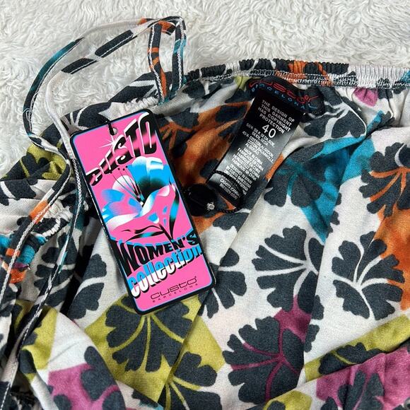 Custo Barcelona Clota Hall floral print sundress dress, NWT size 40 or 6 - Picture 6 of 8